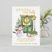 Het decoderen de Nieuwe Koelen Voorste van de Kers Folie Feestdagenkaart (Staand Voorkant)