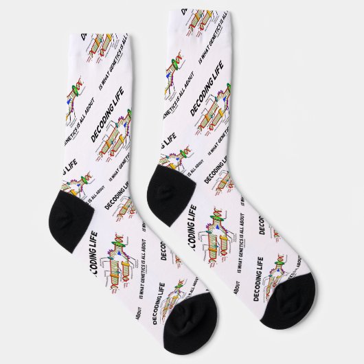 Het decoderen van het leven is waar genetica allem sokken (Rechts)