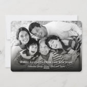 Het decoderen van Nieuwe Halls Holiday Moving Anno Feestdagenkaart (Achterkant)