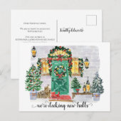 Het decoderen van Nieuwe Halls Holiday Verplaatsen Briefkaart (Voorkant / Achterkant)