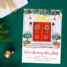 Het decoderen van Nieuwe Halls Holiday Verplaatsen Feestdagenkaart