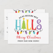 Het decoderen van Nieuwe Halls Lights Cute Moving Briefkaart (Voorkant / Achterkant)