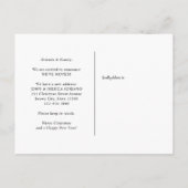 Het decoderen van nieuwe zalen deur Nutkraker Holi Aankondigingskaart (Achterkant)