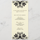 Het Decoratieve Menu van de Ontvanging van het Ste (Voorkant)