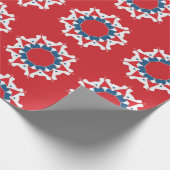 Het decoratieve naadloze patroon. Abstracte textuu Cadeaupapier (Hoek)