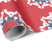 Het decoratieve naadloze patroon. Abstracte textuu Cadeaupapier (Rol Hoek)