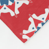 Het decoratieve naadloze patroon. Abstracte textuu Fleece Deken (Hoek)