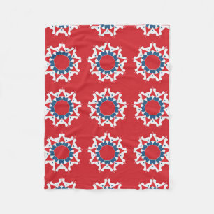 Het decoratieve naadloze patroon. Abstracte textuu Fleece Deken
