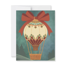 Het decoratieve ornament van een hete luchtballon