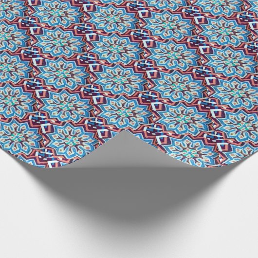 Het decoratieve Verpakkende Document van het Cadeaupapier (Hoek)