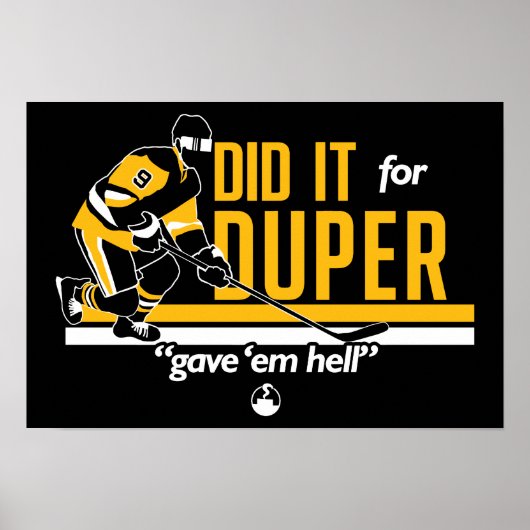 Het deed het voor dupler Poster (Voorkant)