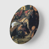 Het deeg bij Emmaus (olie op doek) Ronde Klok (Hoek)