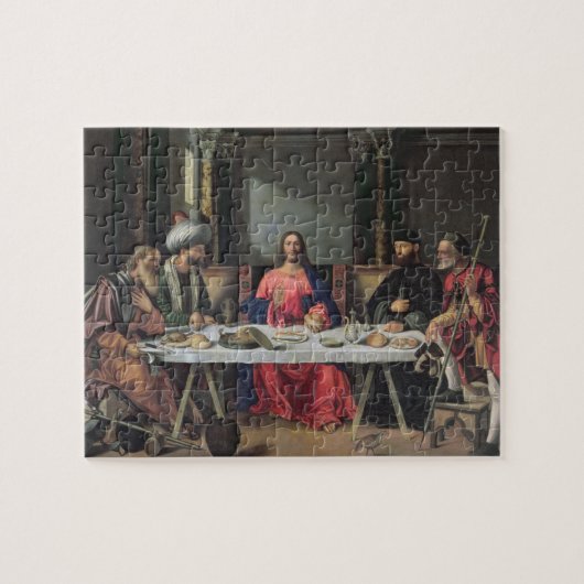Het deeg in Emmaus (olie op het paneel) Legpuzzel (Horizontaal)