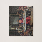Het deeg in Emmaus (olie op het paneel) Legpuzzel (Verticaal)