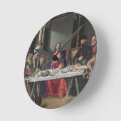 Het deeg in Emmaus (olie op het paneel) Ronde Klok (Hoek)