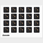 Het Deel Dat Nooit Leerde Dat Het Veilig Was Vierkante Sticker (Vel)