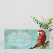 HET DEEL ~ Wenskaart/Kaart op de verjaardag/Briefk (Staand voorkant)