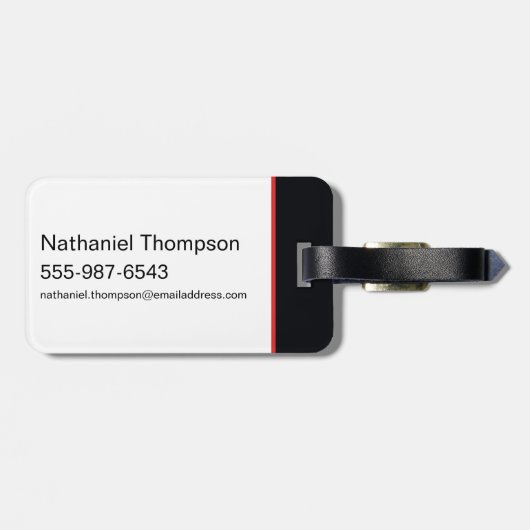 Het deelvenster Batman-venster Bagagelabel (Achterkant horizontaal)