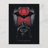 Het deelvenster Batman-venster Briefkaart (Voorkant)