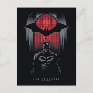 Het deelvenster Batman-venster Briefkaart