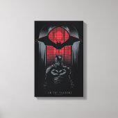 Het deelvenster Batman-venster Canvas Afdruk (Voorkant)