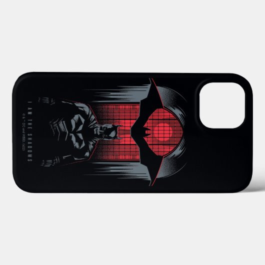 Het deelvenster Batman-venster Case-Mate iPhone Case (Achterkant (horizontaal))