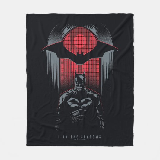 Het deelvenster Batman-venster Fleece Deken (Voorkant)