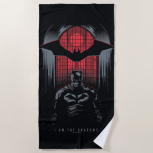Het deelvenster Batman-venster Strandlaken