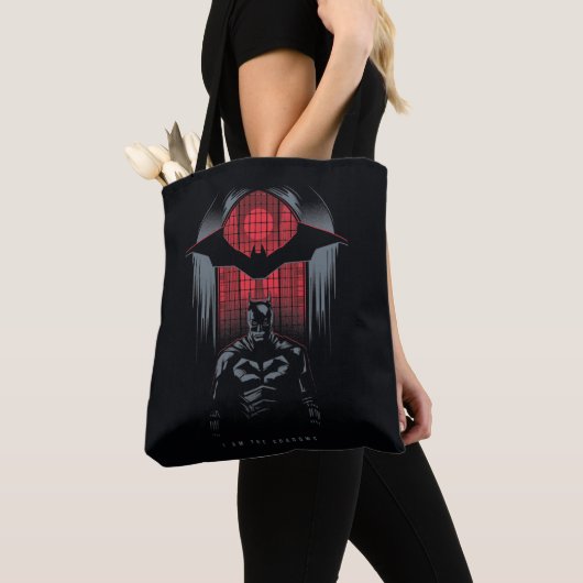 Het deelvenster Batman-venster Tote Bag (Dichtbij)