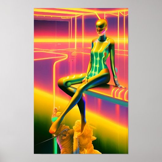 Het Deep Ken Gage Surrealisme Poster (Voorkant)