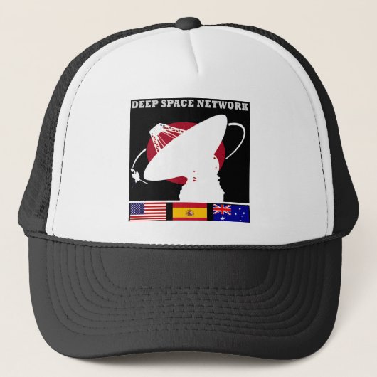 Het Deep Space Network van NASA Trucker Pet (Voorkant)