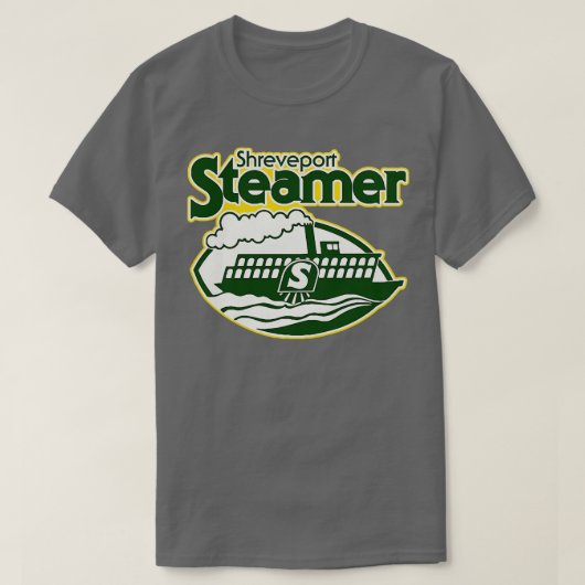 Het defecte Shreveport Steamer Team T-shirt (Design voorkant)