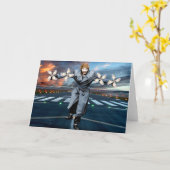 Het defecte Wenskaart van het Landingsgestel Kaart (Gele Bloem)