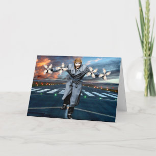 Het defecte Wenskaart van het Landingsgestel Kaart