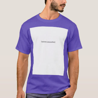 Het definitieve autisme intensiveert de grafische t-shirt
