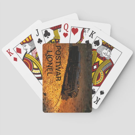 Het Dek van de Trein van Lionel van Speelkaarten (Achterkant)