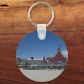 Het Del Coronado Hotel Sleutelhanger (Voorkant)
