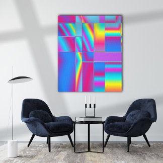 Het delen Geluk Canvas Afdruk
