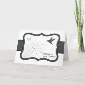 Het delen in Uw Sympathie van het Verdriet met Kaart (Voorkant)