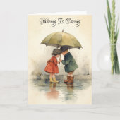 Het delen is het Klaar Aankondiging (Voorkant)