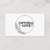 Het delen van de Foto van het huwelijk met QR Code Informatiekaartje (Achterkant)