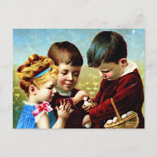 "Het delen van de jacht" Briefkaart (Voorkant)