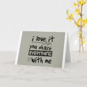 **HET DELEN VAN EEN GROTE DAG MET U** BIRTHDAY GAL KAART (Gele Bloem)