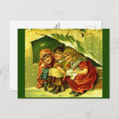 Het delen van Schuilplaats Briefkaart (Voorkant / Achterkant)