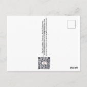 Het delen van Schuilplaats Briefkaart (Achterkant)