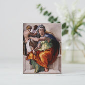 Het Delphic Sibyl Briefkaart (Staand voorkant)
