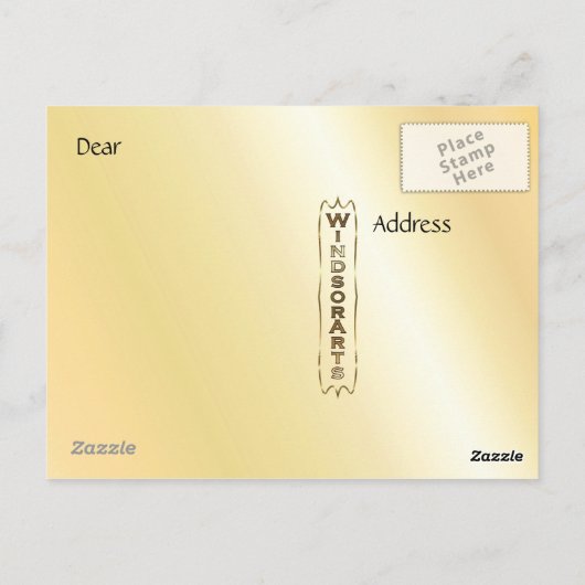 Het denkbeeld van de nativiteit briefkaart (Achterkant)