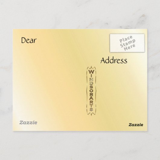 Het denkbeeld van de nativiteit briefkaart (Achterkant)