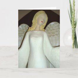 Het denken aan iemand wie Kerstkaart overleed Feestdagen Kaart