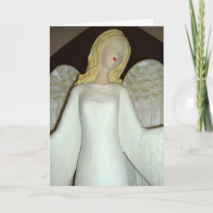 Het denken aan iemand wie Kerstkaart overleed Feestdagen Kaart